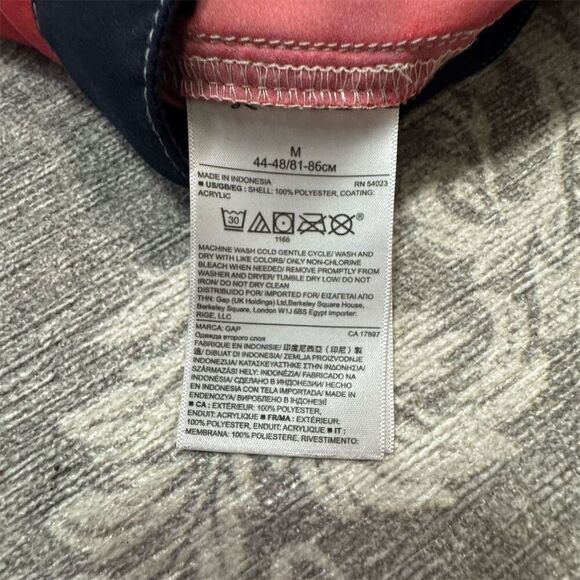 GAP Men's Red Bermuda Board Shorts Size M Casual Summer Swimwear - Picture 7 of 9